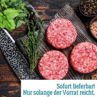 Burger Patties 6 Stück -TIEFGEFROREN-