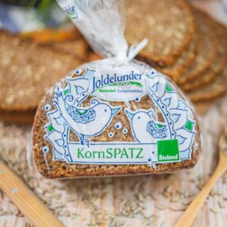 Kornspatz geschnitten