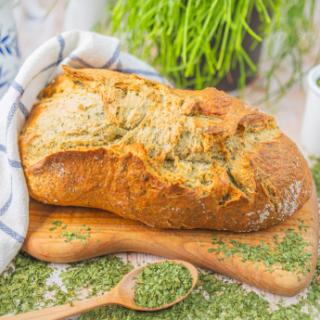 Dinkel Bärlauch Ciabatta